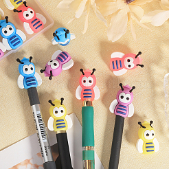 16 шт. 4-х цветные силиконовые стопоры для спиц AJEW-GL0001-85