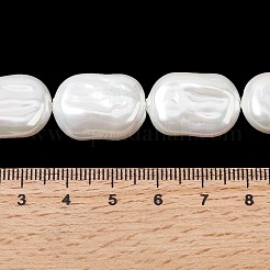 Нити бусин из гальванизированного непрозрачного стекла&nbsp;EGLA-H113-01A