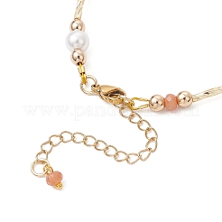 Bracelets en perles de jade malaisien naturel teinté pour femmes&nbsp;BJEW-JB12028-03