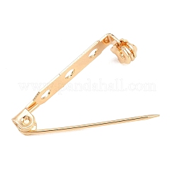 304ステンレス製ブローチ金具  バックバーピン  3穴付き  ステンレス鋼色  27x5x6mm&nbsp;SA-CBA4377-01C-G