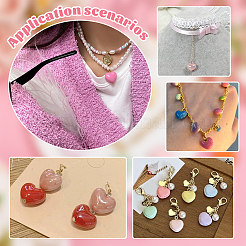 Акриловые подвески сердца PALLOY-PH01691