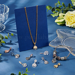 20 шт. 10 стиля европейских подвесок из сплава и латуни&nbsp;MPDL-PH0001-14