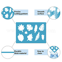 Акриловая серьга ручной работы шаблон DIY-WH0359-037
