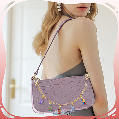 14 шт. 7-х цветные эмалевые подвесные маркеры для фиксации стежков&nbsp;HJEW-SC00174