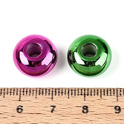 УФ-покрытие непрозрачные акриловые европейские бусины&nbsp;PACR-T017-19M