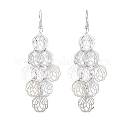 Orecchini pendenti in ottone&nbsp;EJEW-B157-02C-P