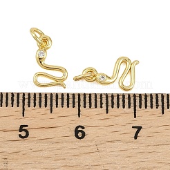 Латунные подвески с фианитами&nbsp;KK-D218-19G