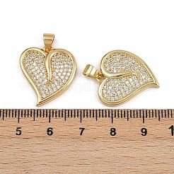 Латунные микро проложить кубического циркония подвески ZIRC-I367-07G-14