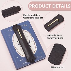 4 porte-stylo en similicuir 2 couleurs&nbsp;ABAG-CP0001-14A