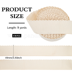 9 ярд плоского полиэстерового широкого эластичного шнура&nbsp;OCOR-MA0001-15B