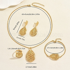 Комплекты из полых браслетов GO0087