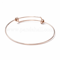 Fabrication de bracelets réglables en acier inoxydable 304 avec placage ionique (IP)&nbsp;MAK-F286-01RG