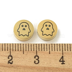 Хеллоуин бусины из нержавеющей стали 304 STAS-U017-01G-B