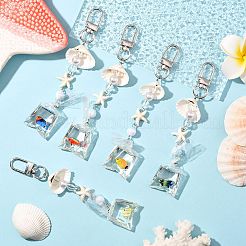 Подвесные украшения из искусственного жемчуга KEYC-FS00038-05