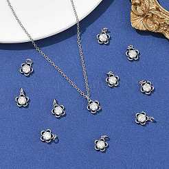Shegrace Messing-Anhänger mit klarem Zirkonia-Pavé&nbsp;XGRQ4N940-720P