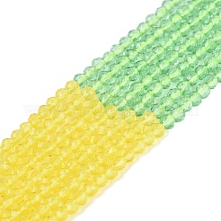 Chapelets de perles en verre transparente  &nbsp;GLAA-N074-01A-05