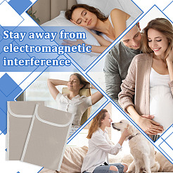 2 шт. тканевые защитные сумки Фарадея для защиты брелока ABAG-OC0001-13