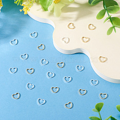 24 шт. 2-х цветные латунные соединительные кольца&nbsp;KK-TA0003-05