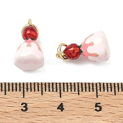 Латунь эмаль подвески&nbsp;KK-F933-19G-02