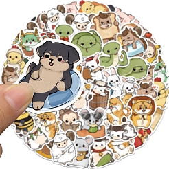 60 шт. ПВХ водонепроницаемые наклейки со знаками зодиака PW-WG68C3E-01