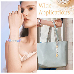 52 шт. 26 стиля плоские круглые с черными буквами a~z силиконовые бусины&nbsp;SIL-TA0002-98