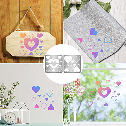 Трафареты для резки металла из нержавеющей стали ко дню святого валентина DIY-WH0518-001