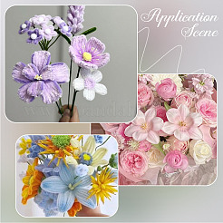 100шт 2 стиля железный стержень для цветка&nbsp;AJEW-SP0003-74