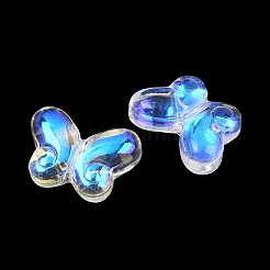 Ab farbbeschichtete transparente Glasperlen&nbsp;GLAA-Z020-01A