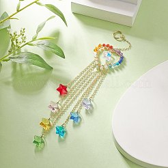 Подвеска в виде сердца из натурального драгоценного камня HJEW-JM01038