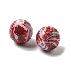 Краска для запекания непрозрачные акриловые бусины&nbsp;OACR-H049-03A