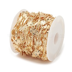 Латунные изогнутые прямоугольные и плоские цепи с круглыми звеньями CHC-M025-41G