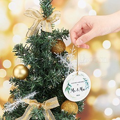 Фарфоровые подвесные украшения HJEW-GF0001-15