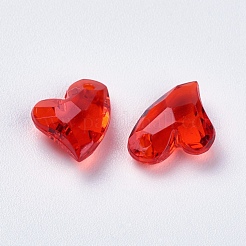 Прозрачные акриловые брелоки&nbsp;X-MACR-G055-11mm-03X