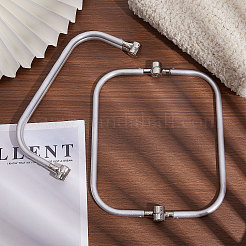 Оправы для сумок из алюминиевого сплава DIY-WH0569-58B