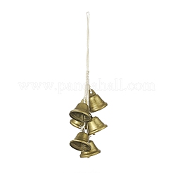 Железные ведьмины колокольчики для вешалки дверной ручки HJEW-JM00917