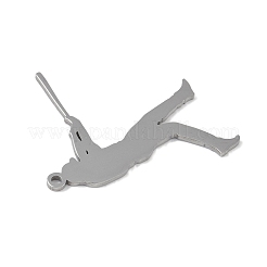 Подвески из нержавеющей стали 304 STAS-B062-01A-P