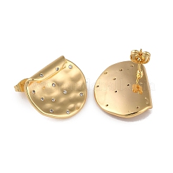 Серьги-гвоздики из нержавеющей стали 304 с кристаллами и стразами для женщин&nbsp;EJEW-L283-004G