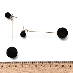 Eisen baumeln Ohrstecker&nbsp;EJEW-D355-03G-01