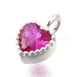 925 подвеска из стерлингового серебра с кубическим цирконием STER-Q005-01A-B