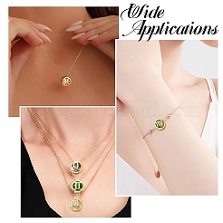 Латунные микро проложить кубических циркония шарики прокладки&nbsp;KK-CJC0015-21G