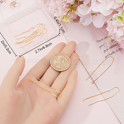 4 пара сережек-гвоздиков из сплава FIND-BBC0003-32G