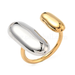 Кольца-манжеты из нержавеющей стали 304 для женщин&nbsp;RJEW-B158-02GP-01