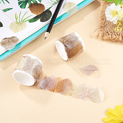 Autocollants en papier à feuilles d'automne pour la création de cartes&nbsp;DIY-TAC0032-23G