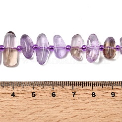 Природные Аметрин бисер нитей&nbsp;G-L649-A09-01