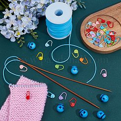 30 шт. экологически чистый АБС-пластиковый держатель для маркеров для вязания крючком&nbsp;IFIN-SC0001-96F