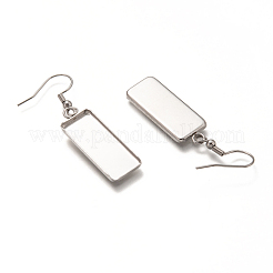 Ganci per orecchini in acciaio inossidabile 304 anti-ossidazione&nbsp;X-STAS-L252-002P
