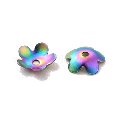 Capuchons de perles en acier inoxydable 304 à placage ionique (IP)&nbsp;X-STAS-K113-01MC