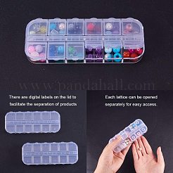 Пластмассовый шарик контейнеры CON-PH0001-34