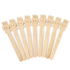 50шт деревянные палочки для тортов&nbsp;AJEW-TA0018-01B