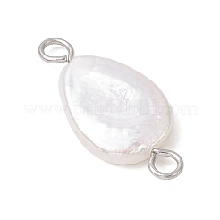 Подвески-коннекторы из натурального жемчуга Кеши&nbsp;PALLOY-JF04241-03